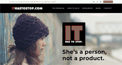 Desktop Screenshot of ithastostop.com